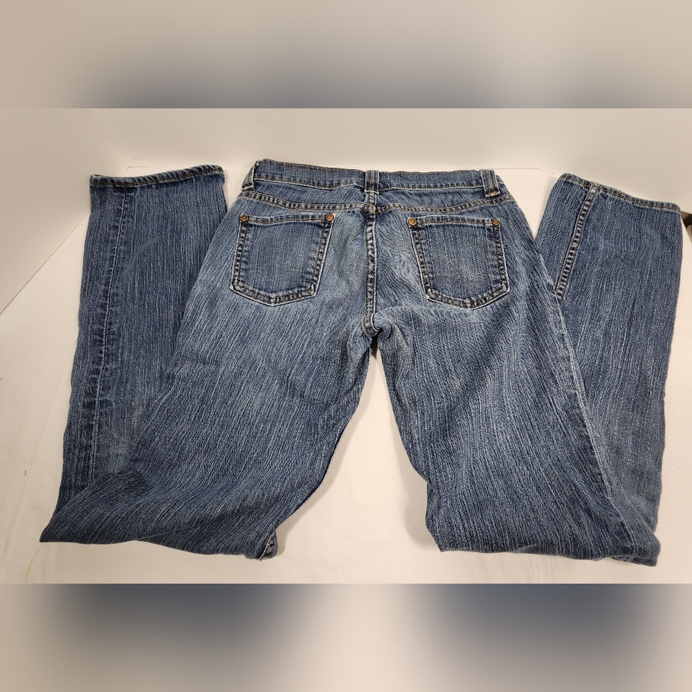 Banana Republic Women’s Mid-Rise Stretch Dirty Extreme Jeans Size 6 Blue - Picture 8 of 13